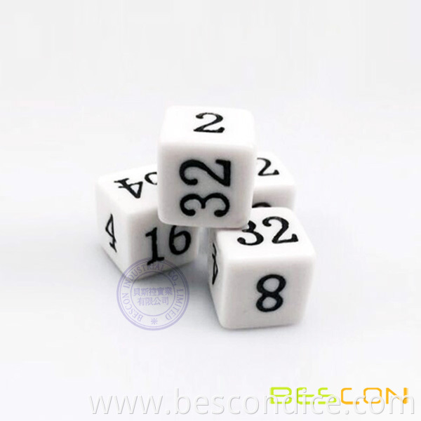 Backgammon Doubling Cube 16mm Backgammon Doubling Cube 16mm